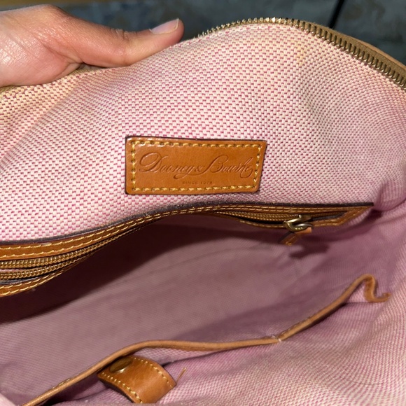 Dooney & Bourke Tan Leather Satchel - Picture 11 of 11